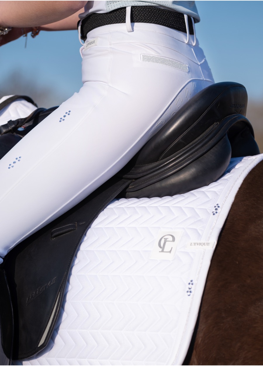 Zadeldek Cyra - Wit - Afbeelding 3