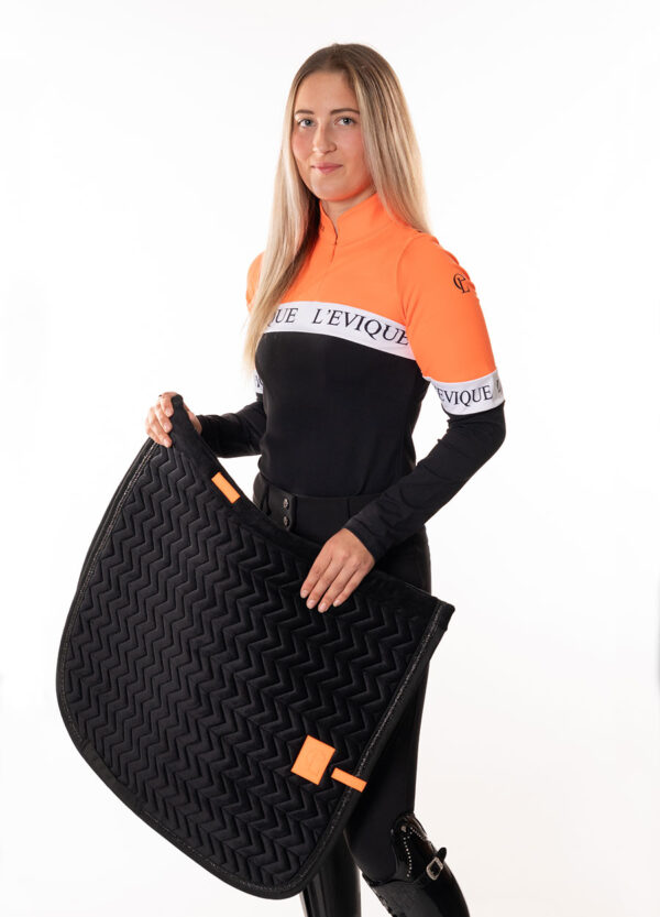 Youngrider shirt Rhea - Orange - Afbeelding 2