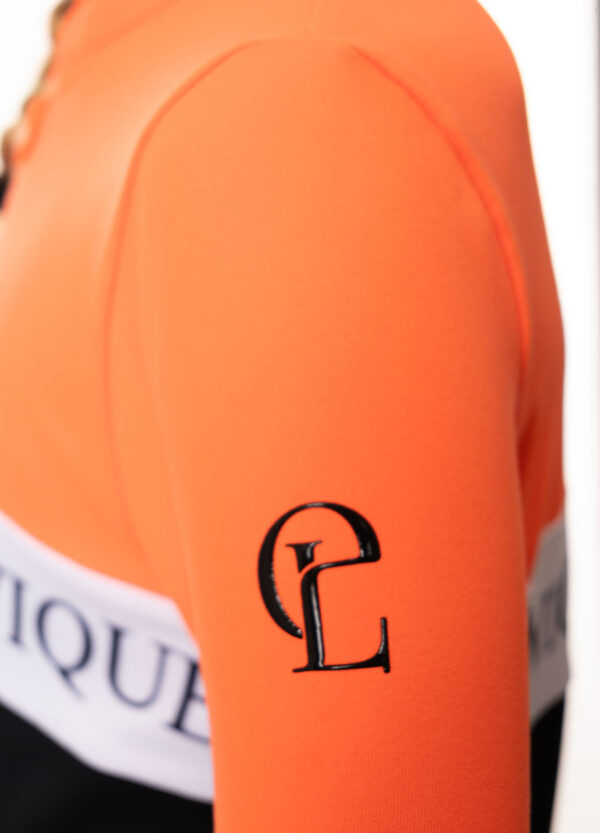 Youngrider shirt Rhea - Orange - Afbeelding 4