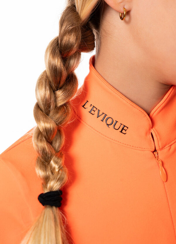 Youngrider shirt Rhea - Orange - Afbeelding 5